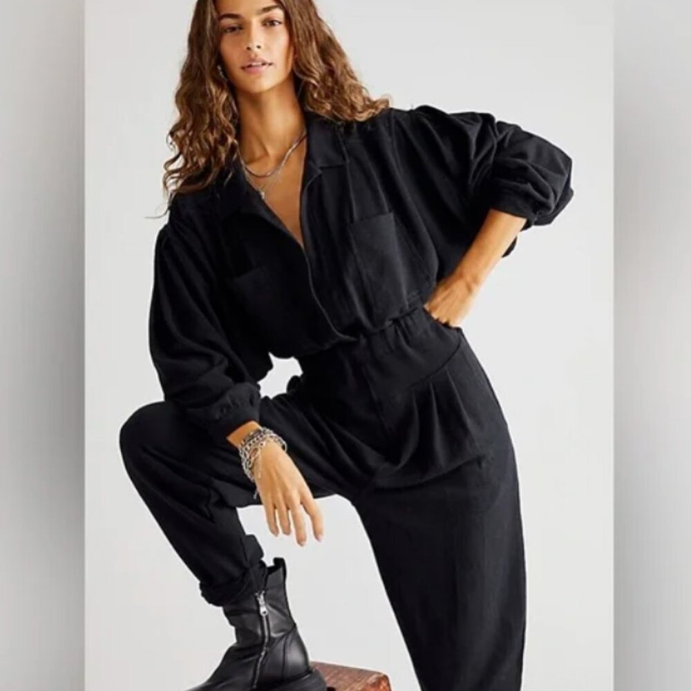 FP BEACH x FREE PEOPLE Faye One-Piece Jumpsuit - L